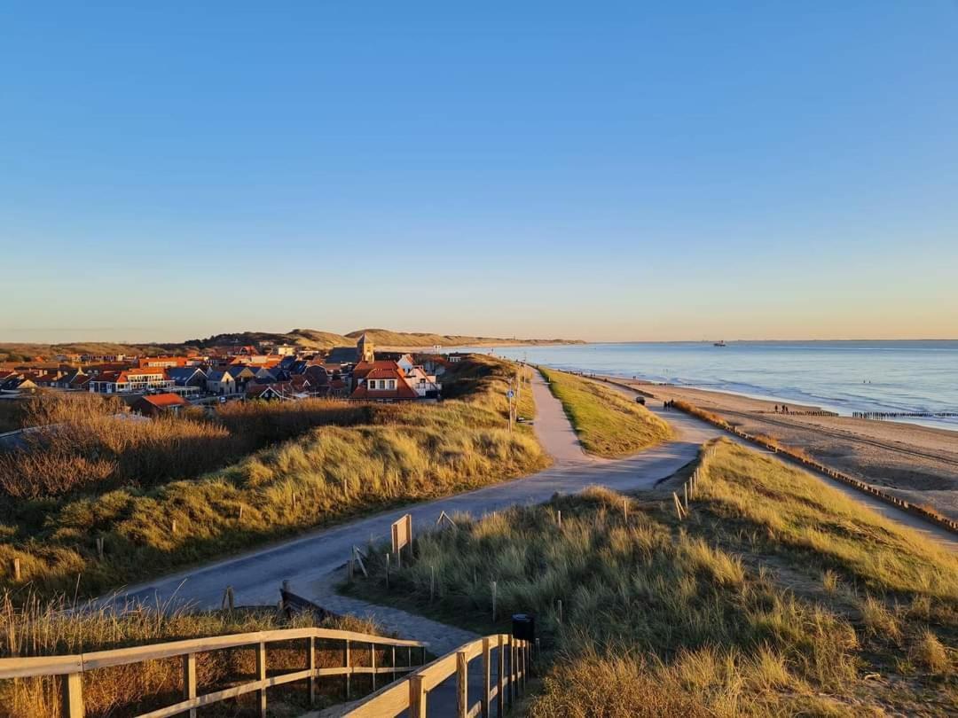 Luxe 4-Persoons Vakantiewoning Aan Zee Zoutelande Luaran gambar